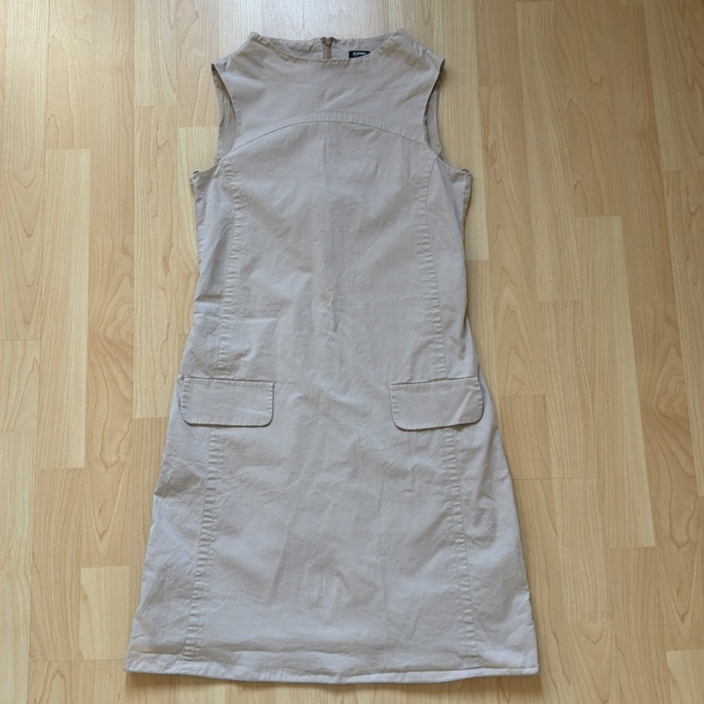 Jil Sander Navy line light grey dress, size EU 34/ US S